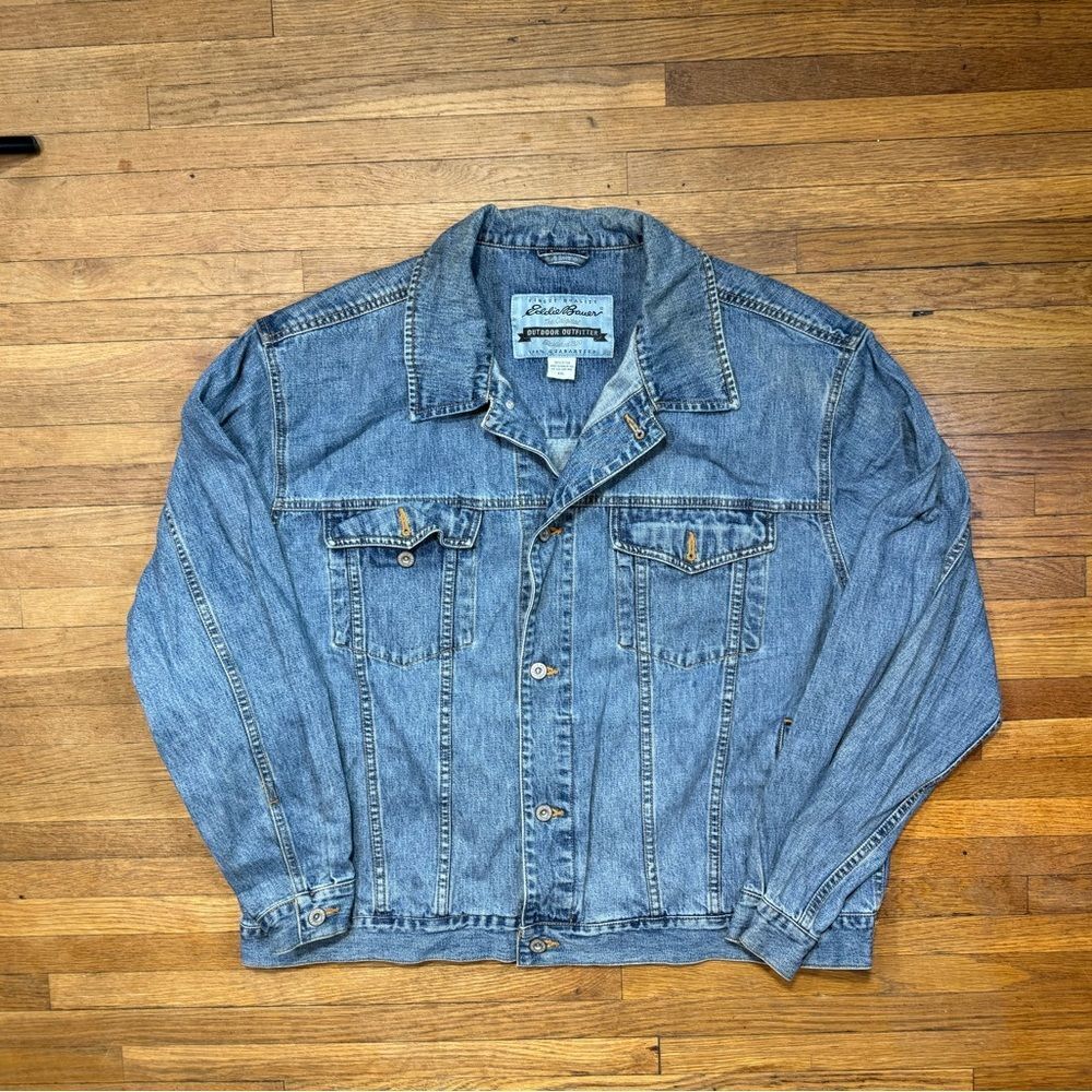 Eddie Bauer Blue Denim Jacket